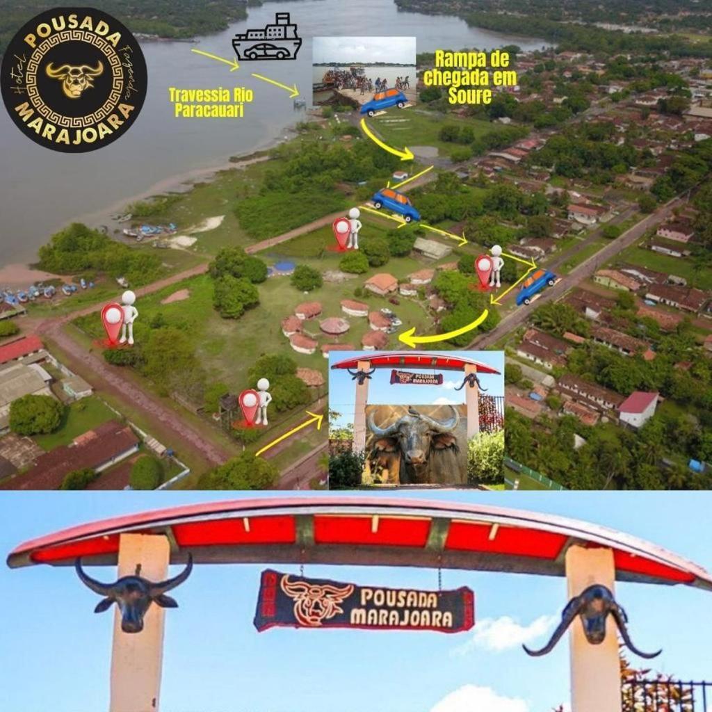 Pousada Marajoara- Hotel Fazenda-Turismo De Aventura Soure Exteriér fotografie
